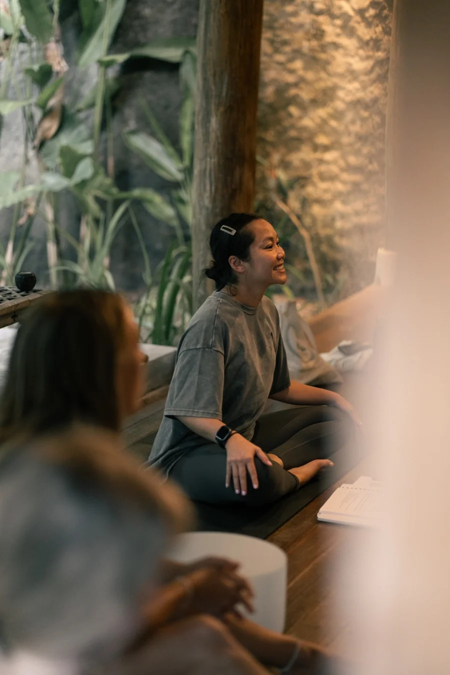 Yin Yoga teacher training student, Ubud